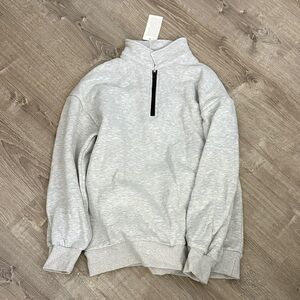 Amazon Women's Gray Zip-Up Jacket